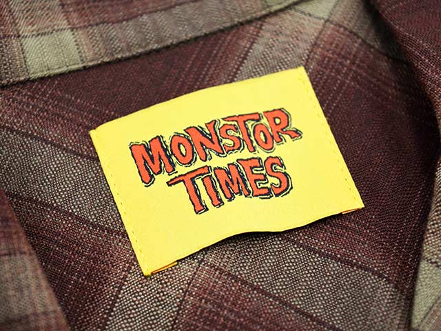 ��2����MONSTOR TIMES/��󥹥ȥ������ॺ��2026SS��MT BARUDEN Check S/S Shirt/MT�Х�ǥ�����å����硼�ȥ��꡼�֥���ġ�(26SS-MT-013)