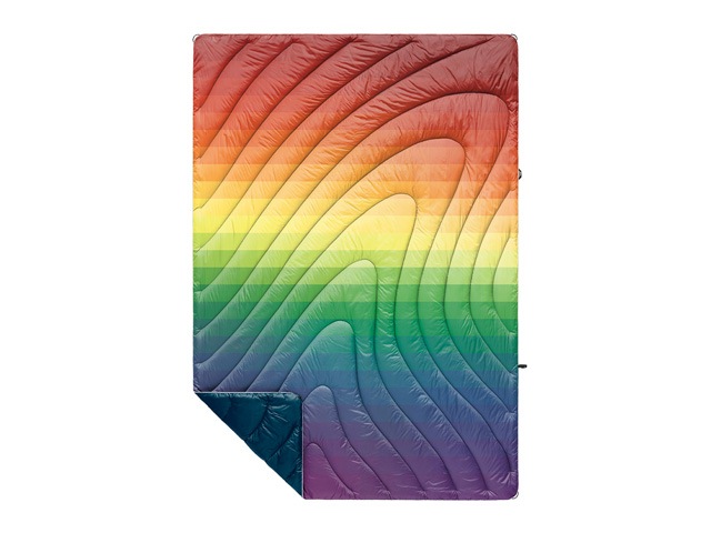 ��Rumpl/���ץ��2022AW��Original Puffy Blanket"Rainbow Fade"/���ꥸ�ʥ�ѥե����֥�󥱥å�"�쥤��ܡ��ե�����"��