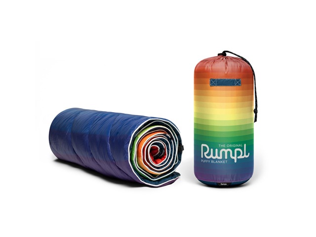 ��Rumpl/���ץ��2022AW��Original Puffy Blanket"Rainbow Fade"/���ꥸ�ʥ�ѥե����֥�󥱥å�"�쥤��ܡ��ե�����"��