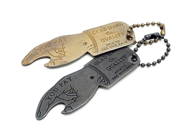 (30% OFF)��2����GLAD HAND/����åɥϥ�ɡۡ�You Pay Spinner Key Holder/�桼�ڥ����ԥʡ������ۥ������