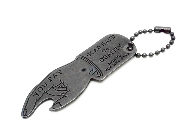 (30% OFF)��2����GLAD HAND/����åɥϥ�ɡۡ�You Pay Spinner Key Holder/�桼�ڥ����ԥʡ������ۥ������