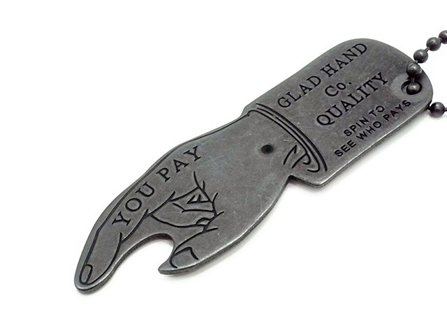 (30% OFF)��2����GLAD HAND/����åɥϥ�ɡۡ�You Pay Spinner Key Holder/�桼�ڥ����ԥʡ������ۥ������