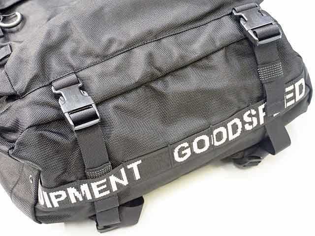 GOODSPEED equipment Day Bag ブラック GOODSPEED equipment Day Bag – EVILACT ONLINE STORE