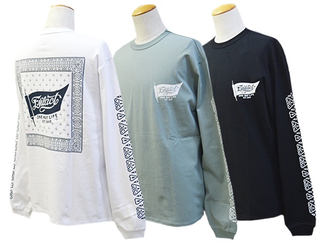 全3色【EVILACT/イーブルアクト】2025SS「Bandana L/S Tee/バンダナ