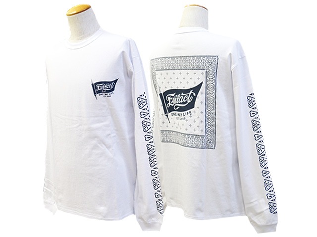 ��3����EVILACT/�����֥륢���ȡ�2025SS��Bandana L/S Tee/�Х���ʥ��󥰥��꡼��Tee��(EA25-ACT1-T03)