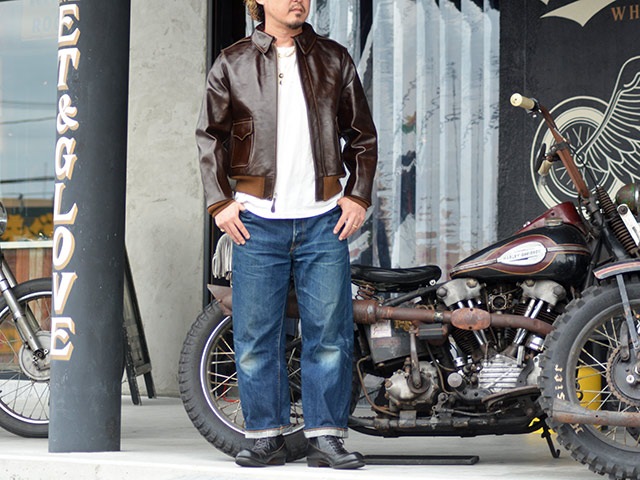 ��BUZZ RICKSON'S/�Х��ꥯ���󥺡ۡ�Type A-2��CONTRACT No. W535 AC-23380 ROUGH WEAR CLOTHING CO.�ɡ�(BR80593)