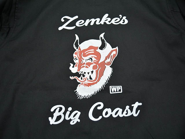��ZEMKE'S WHEELS WEAR/���ॱ���ۥ����륺�������ۡ�T/C Stadium Jacket��DEVIL��/T/C���������ॸ�㥱�åȡɥǥӥ�ɡ�