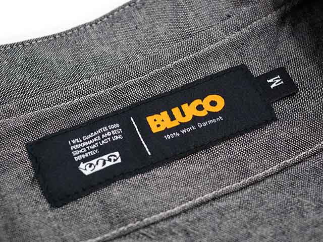 ��3����BLUCO/�֥륳��2026SS��Chambray S/S Work Shirts/�����֥졼���硼�ȥ��꡼�֥������ġ�(163-21-016)