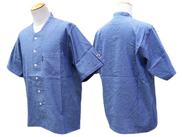 ��3����BLUCO/�֥륳��2026SS��Chambray S/S Work Shirts/�����֥졼���硼�ȥ��꡼�֥������ġ�(163-21-016)