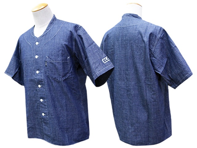 ��3����BLUCO/�֥륳��2026SS��Chambray S/S Work Shirts/�����֥졼���硼�ȥ��꡼�֥������ġ�(163-21-016)