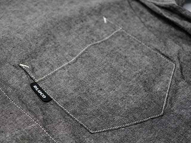 ��3����BLUCO/�֥륳��2026SS��Chambray S/S Work Shirts/�����֥졼���硼�ȥ��꡼�֥������ġ�(163-21-016)