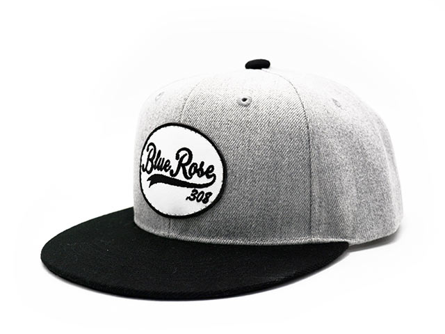 ��2���BLUE ROSE.308/�֥롼������.308�ۡ�Flat Visor Snapback Cap/�ե�åȥХ��������ʥåץХå�����åס�