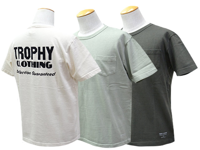 ��3����TROPHY CLOTHING/�ȥ��ե������������󥰡�2026SS��Block Logo Overdye S/S Tee/�֥��å����������С��������硼�ȥ��꡼��Tee��(TR26SS-207)