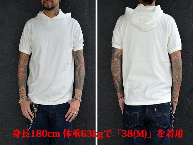 (30% OFF)��2����FULLCOUNT/�ե륫����ȡ�2023SS��Flat Seam Heavy Weight Hoodie Tee/�ե�åȥ�����إӡ��������ȥա��ǥ���Tee��(5222FD)(�ǥ˥�/������/�ۥ����륺���ѥ��/���ᥫ��/�ϡ��졼/�ۥåȥ��å�/�ߥ꥿�꡼/WOLF PACK/����եѥå�)
