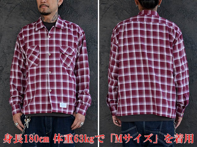 全2色【Sugar＆Co./シュガーアンドコー】2023AW「Check Board Shirts