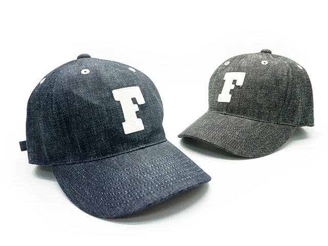 ��2����FULLCOUNT/�ե륫����ȡۡ�6 Panel Denim Baseball Cap/6�ѥͥ�ǥ˥�١����ܡ��륭��åס�(6843)
