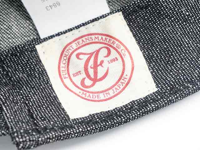 ��2����FULLCOUNT/�ե륫����ȡۡ�6 Panel Denim Baseball Cap/6�ѥͥ�ǥ˥�١����ܡ��륭��åס�(6843)