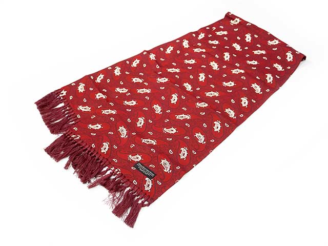 ��WEARMASTERS by ATTRACTIONS/�������ޥ��������Х����ȥ饯����󥺡�2024AW��Paisley-W Scarf/�ڥ����꡼W�������ա�(WS009)