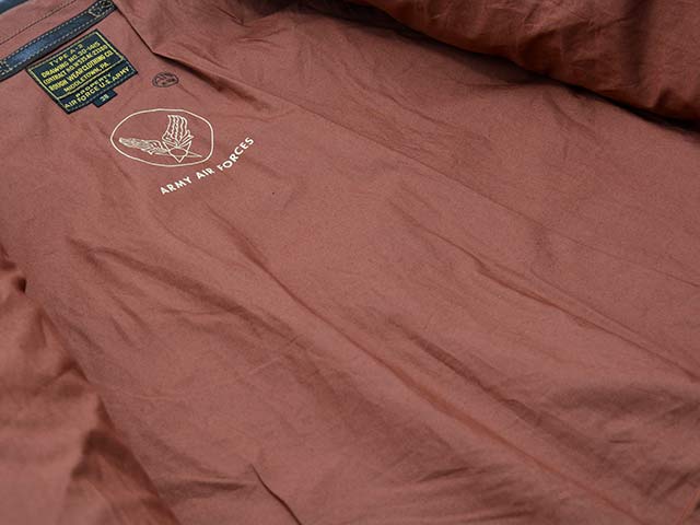 ��BUZZ RICKSON'S/�Х��ꥯ���󥺡ۡ�Type A-2��CONTRACT No. W535 AC-23380 ROUGH WEAR CLOTHING CO.�� 451st BOMB.SQ.-MISTER PERIOD TWICE-��(BR80668)