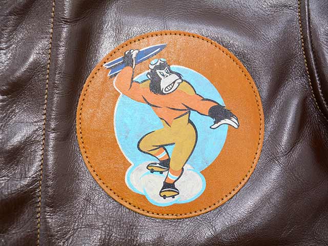 ��BUZZ RICKSON'S/�Х��ꥯ���󥺡ۡ�Type A-2��CONTRACT No. W535 AC-23380 ROUGH WEAR CLOTHING CO.�� 451st BOMB.SQ.-MISTER PERIOD TWICE-��(BR80668)