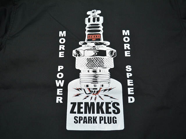 ��ZEMKE'S WHEELS WEAR/���ॱ���ۥ����륺�������ۡ�T/C Coach Jacket��SPARK PLUG��/T/C���������㥱�åȡɥ��ѡ����ץ饰�ɡ�