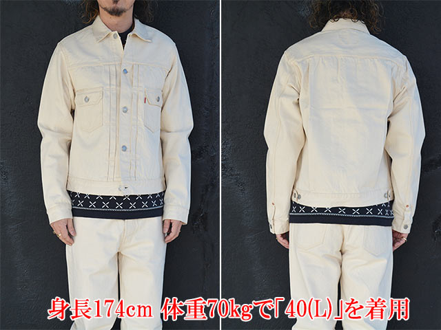 ��JELADO��PRODUCT��/�����顼�ɡɥץ������ȡɡۡ�55 Denim Jacket��406XX Natural��/55�ǥ˥ॸ�㥱�åȡ�406XX�ʥ�����ɡ�(JP94406VN)