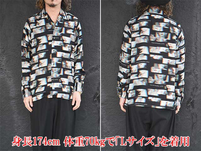 ��2����UNCHANGING LOVE/��������󥸥󥰥�֡�2026SS��Lover's Lip L/S Shirt/��С�����åץ��󥰥��꡼�֥���ġ�(26SS-UCL-004)