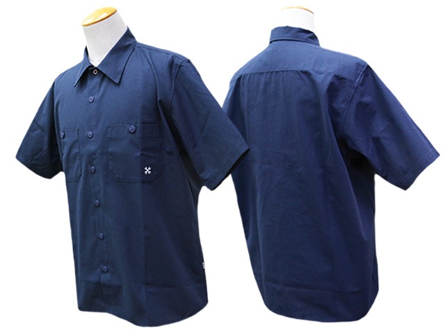 ��3����BLUCO/�֥륳��2026SS��Standard S/S Work Shirt��Solid��/����������ɥ��硼�ȥ��꡼�֥������ġɥ���åɡɡ�(163-21-108)