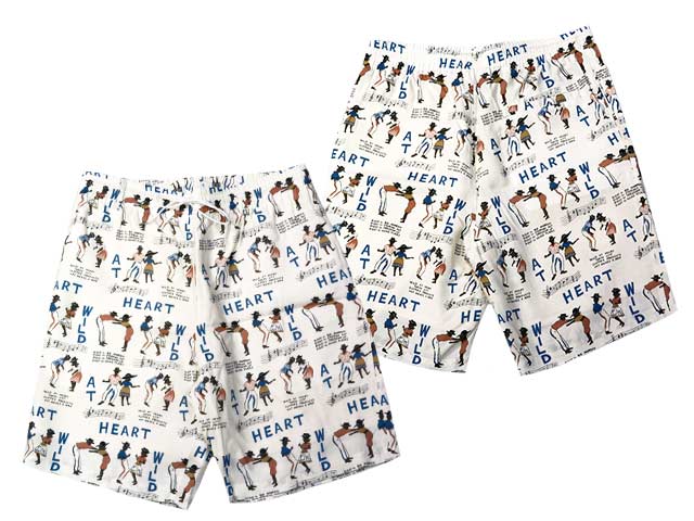 ��2����WILD AT HEART/�磻��ɥ��åȥϡ��ȡ�2026SS�֡�SKA" Rayon Shorts/�ɥ����ɥ졼��󥷥硼�ġ�(8261007)