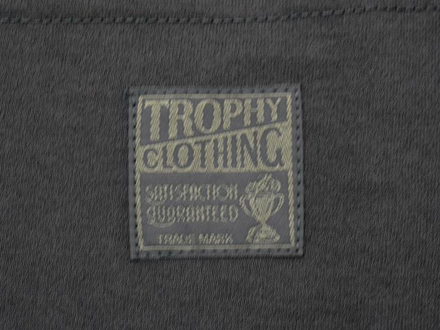 ��3����TROPHY CLOTHING/�ȥ��ե������������󥰡�2026SS�֡�MONOCHROME��RD Henley Tee/�ɥ�Υ��������RD�إ�꡼Tee��(TRMN-203)