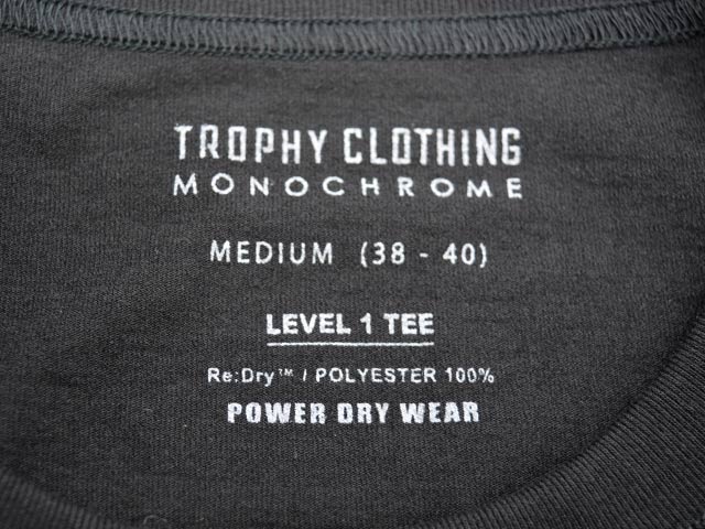 ��3����TROPHY CLOTHING/�ȥ��ե������������󥰡�2026SS�֡�MONOCHROME��RD Henley Tee/�ɥ�Υ��������RD�إ�꡼Tee��(TRMN-203)
