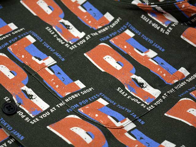 ��2����POP EYES/�ݥåץ�������2026SS��PE Hobby Art S/S Shirt/PE�ۥӡ������ȥ��硼�ȥ��꡼�֥���ġ�(26SS-PPE-015)