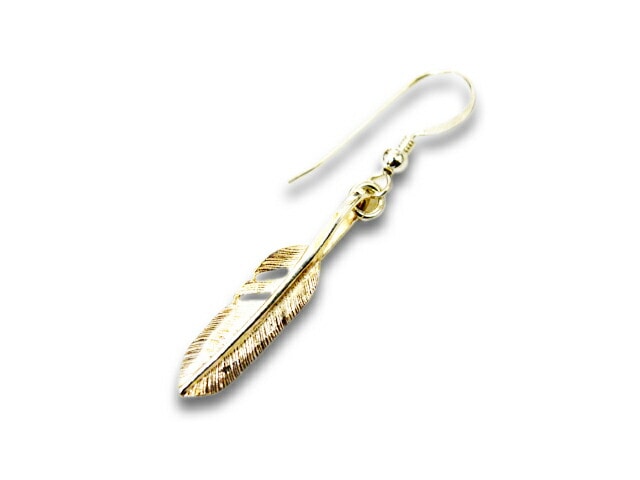 ��FIRST ARROW's/�ե������ȥ��������ۡ�Extra Small Feather Charm Earring��Left��/�������ȥ饹�⡼��ե��������㡼�।���󥰡ɺ������ɡ�(O-203L)