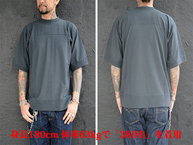 (30% OFF)��2����FULLCOUNT/�ե륫����ȡ�2023SS��Heavy Weight Football Tee/�إӡ��������ȥեåȥܡ���Tee��(5222FB)(�ǥ˥�/������/�ۥ����륺���ѥ��/���ᥫ��/�ϡ��졼/�ۥåȥ��å�/�ߥ꥿�꡼/WOLF PACK/����եѥå�)