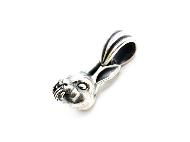 MAD CULT/ޥåɥȡۡEvil Rabbit Pendant Top/ӥӥåȥڥȥȥåס(PT-45)<br><br>(Silver925/꡼/奨꡼/ץ쥼/Х/ϡ졼/ۥåȥå/ᥫ/ϥɥᥤ/WOLF PACK/եѥå)