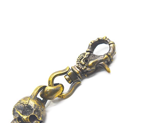 アクセサリー inipi skull claw MAD CULT/マッドカルト】「Custom Key”MADNESS with Finger Bone Clip