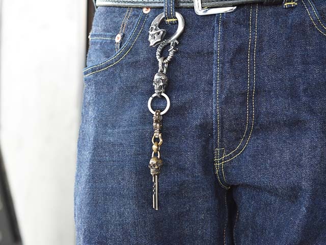 マッドカルト　フィンガーボーンクリップ MAD CULT/マッドカルト】「Custom Key”MADNESS with Finger Bone Clip