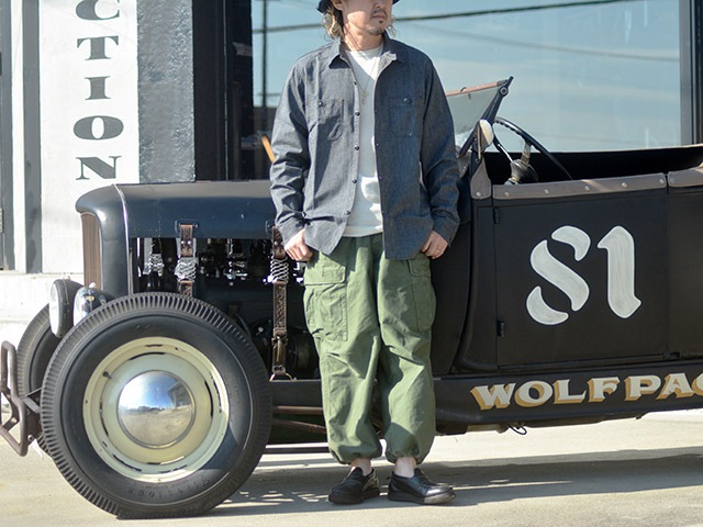 ��FREE WHEELERS/�ե꡼�ۥ����顼���ۡ�Work Shirts��Neal��/�������ġɥˡ���ɡ�(2513103)