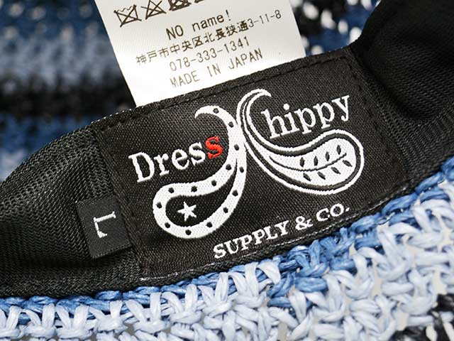 ��2����DRESS HIPPY/�ɥ쥹�ҥåԡ���2025SS��Trad Border Hat/�ȥ�åɥܡ������ϥåȡ�