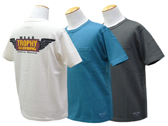 ��3����TROPHY CLOTHING/�ȥ��ե������������󥰡�2025SS��Wing Logo Overdye Pocket Tee/�����󥰥��������С������ݥ��å�Tee��(TR25SS-212)