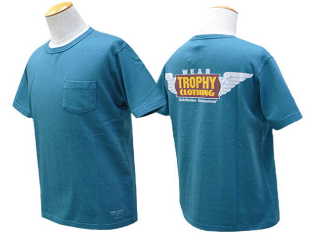 ��3����TROPHY CLOTHING/�ȥ��ե������������󥰡�2025SS��Wing Logo Overdye Pocket Tee/�����󥰥��������С������ݥ��å�Tee��(TR25SS-212)