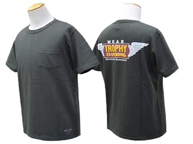 ��3����TROPHY CLOTHING/�ȥ��ե������������󥰡�2025SS��Wing Logo Overdye Pocket Tee/�����󥰥��������С������ݥ��å�Tee��(TR25SS-212)