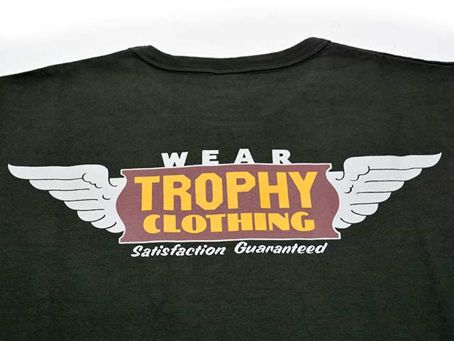 ��3����TROPHY CLOTHING/�ȥ��ե������������󥰡�2025SS��Wing Logo Overdye Pocket Tee/�����󥰥��������С������ݥ��å�Tee��(TR25SS-212)