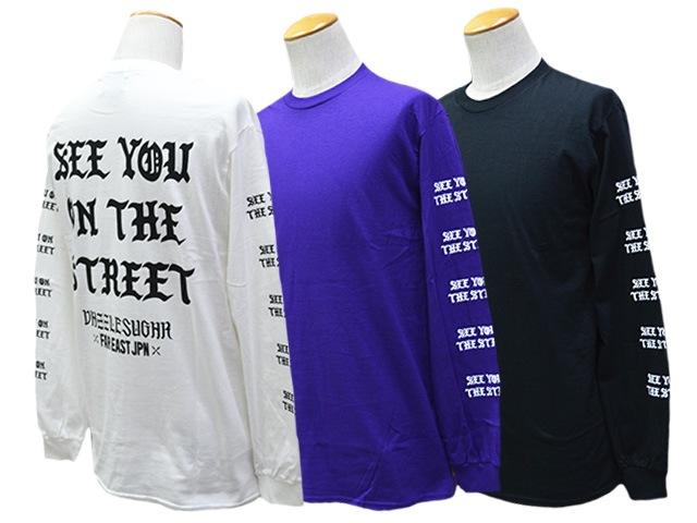 ��3����DAZZLE SUGAR/�����륷�奬����2025AW��SEE YOU ON THE STREET L/S Tee/�����桼���󥶥��ȥ꡼�ȥ��󥰥��꡼��Tee��