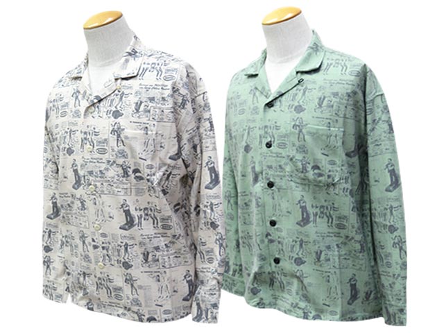��2����MONSTOR TIMES/��󥹥ȥ������ॺ��2026SS��MONSTOR INSTRUCTION L/S Shirt/��󥹥ȥ����󥹥ȥ饯�������󥰥��꡼�֥���ġ�(26SS-MT-004)