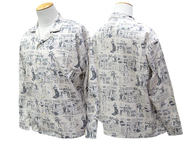��2����MONSTOR TIMES/��󥹥ȥ������ॺ��2026SS��MONSTOR INSTRUCTION L/S Shirt/��󥹥ȥ����󥹥ȥ饯�������󥰥��꡼�֥���ġ�(26SS-MT-004)