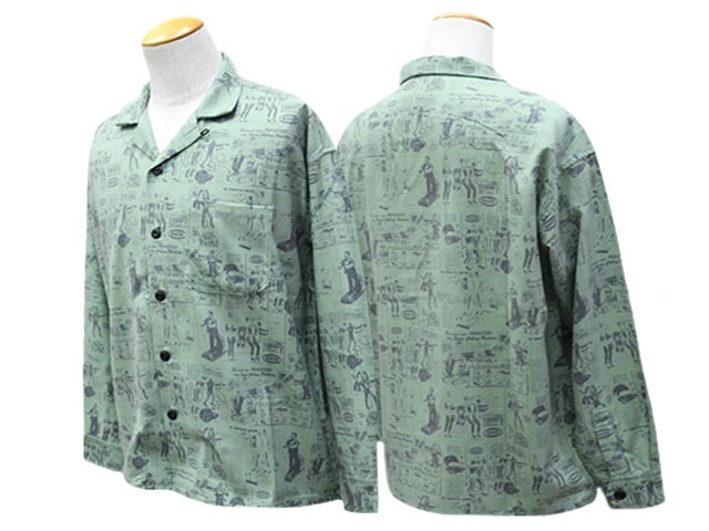 ��2����MONSTOR TIMES/��󥹥ȥ������ॺ��2026SS��MONSTOR INSTRUCTION L/S Shirt/��󥹥ȥ����󥹥ȥ饯�������󥰥��꡼�֥���ġ�(26SS-MT-004)