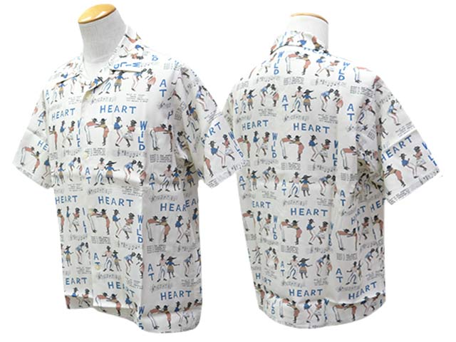 ��2����WILD AT HEART/�磻��ɥ��åȥϡ��ȡ�2026SS�֡�SKA" Rayon Open Collar S/S Shirts/�ɥ����ɥ졼��󥪡��ץ󥫥顼���硼�ȥ��꡼�֥���ġ�(8261006)