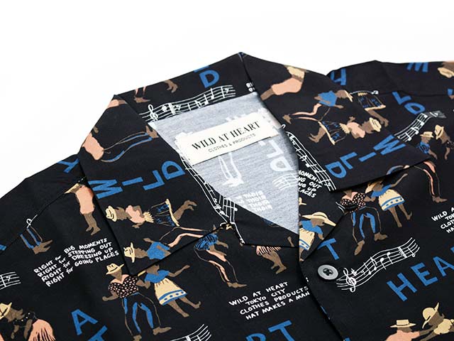 ��2����WILD AT HEART/�磻��ɥ��åȥϡ��ȡ�2026SS�֡�SKA" Rayon Open Collar S/S Shirts/�ɥ����ɥ졼��󥪡��ץ󥫥顼���硼�ȥ��꡼�֥���ġ�(8261006)