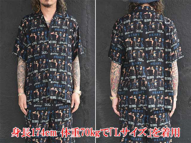 ��2����WILD AT HEART/�磻��ɥ��åȥϡ��ȡ�2026SS�֡�SKA" Rayon Open Collar S/S Shirts/�ɥ����ɥ졼��󥪡��ץ󥫥顼���硼�ȥ��꡼�֥���ġ�(8261006)